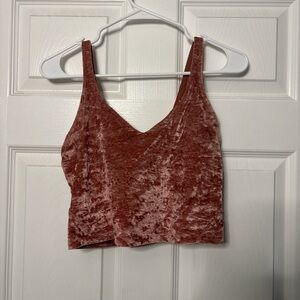 Lululemon Athletica Velvet Rose Crop Top